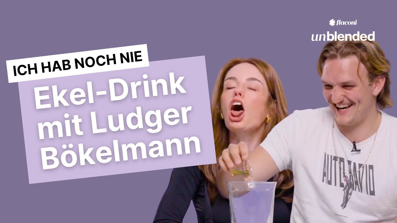 Ekel-Drink mit Die Discounter - Ludger Bökelmann 🤮 I Ich hab noch nie I flaconi Unblended