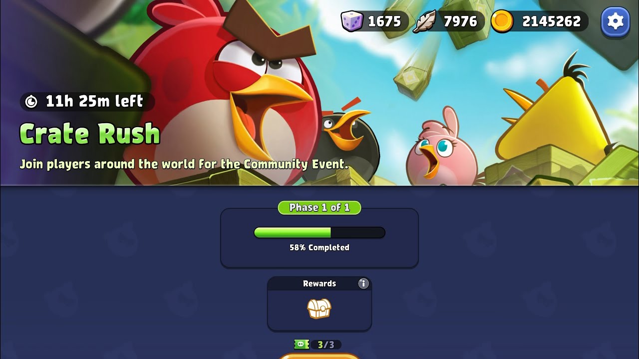 Angry Birds Bounce - Crate Rush