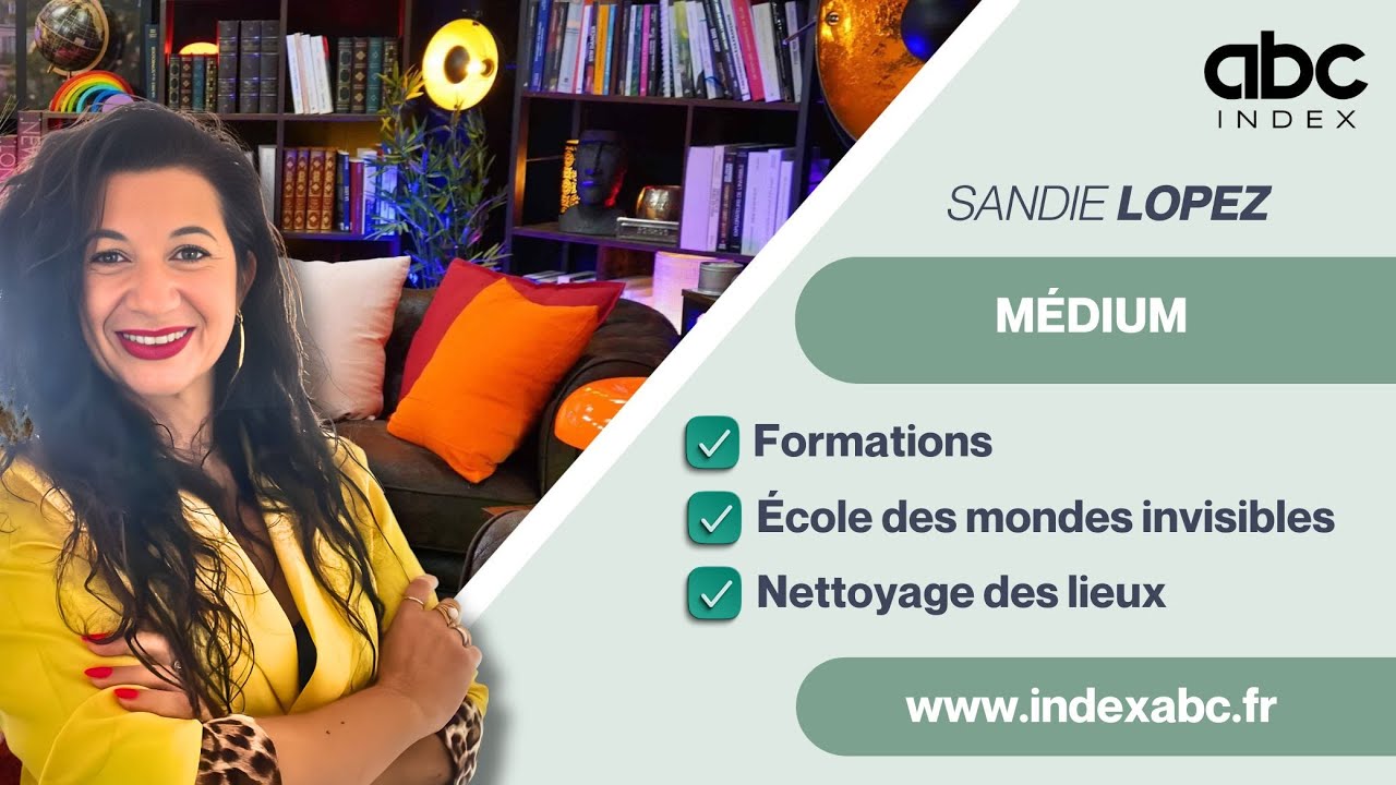 Sandie LOPEZ - Médium et Fondatrice de L’École Des Mondes Invisibles®