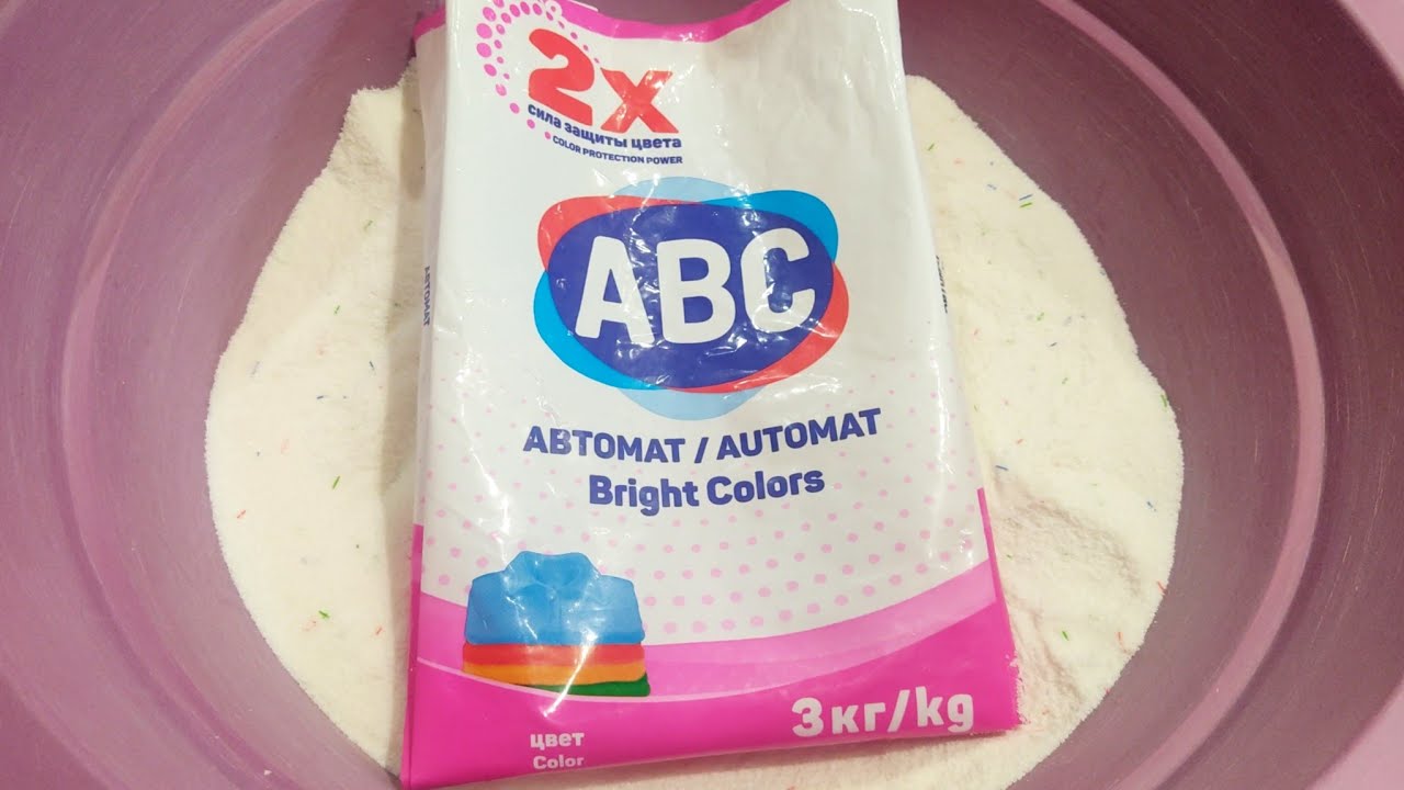Laundry Powder Play 🤍 ASMR