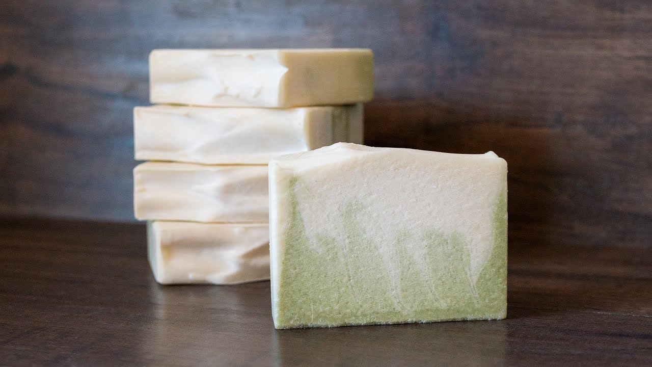 Making Sea Salt & Cedar Rosemary Cold Process Soap