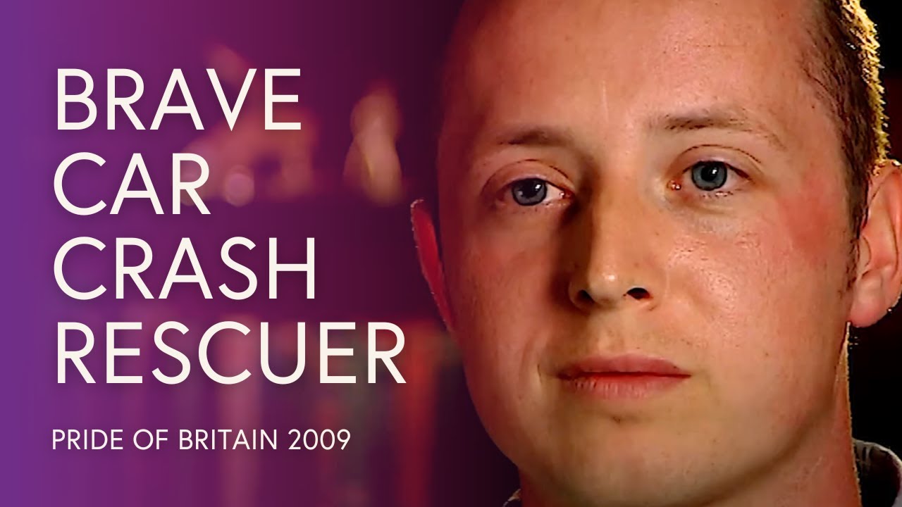 Martin Langlands: Heroic Man Risked Life to Save Family from Car Crash | Pride of Britain 2009