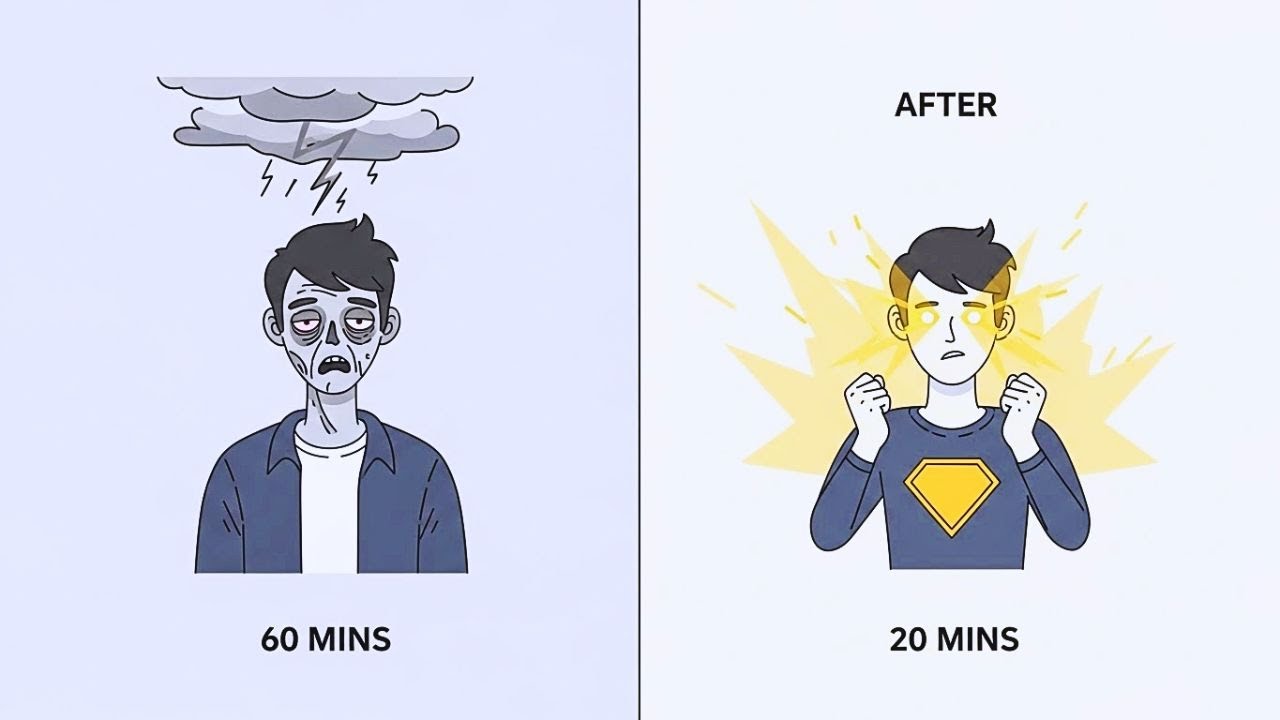 The Nap Paradox: Why 20 Minutes Beats 1 Hour