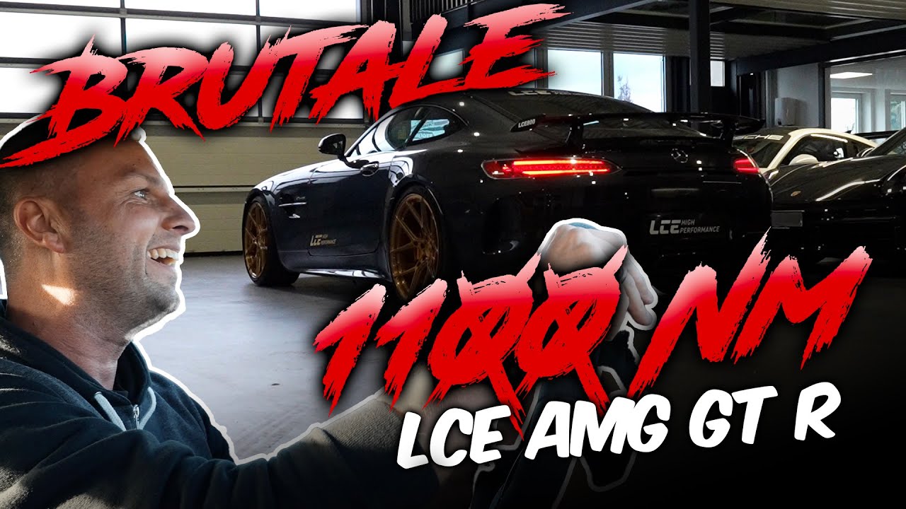 LCE PERFORMANCE - BRUTALE 1100Nm in unserem AMG GT R - bringt er das noch auf die Straße?