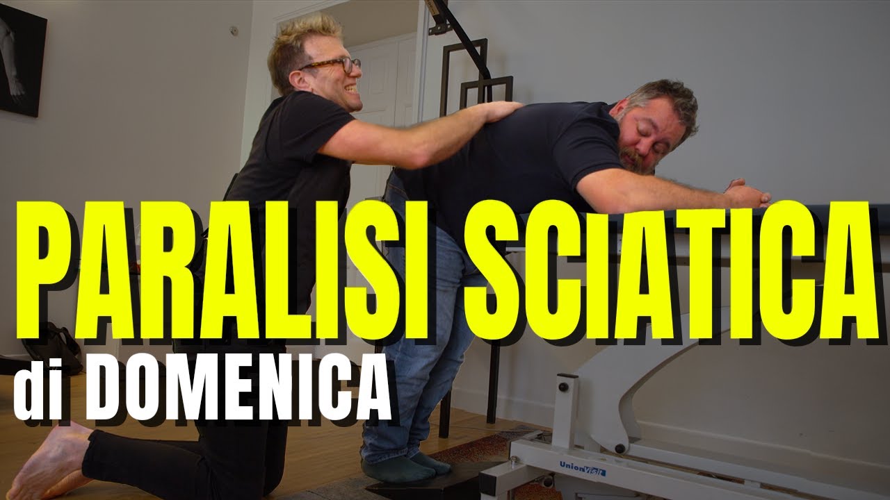 La SCIATICA non va in VACANZA … e neanche io!
