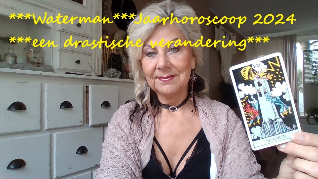 ***Waterman***Jaarhoroscoop 2024***een drastische verandering***
