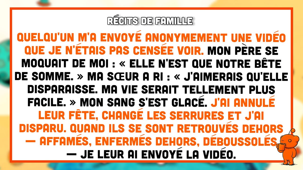 J'ai immédiatement annulé le dîner de Noël quand une vidéo anonyme a confirmé mon pire soupçon.