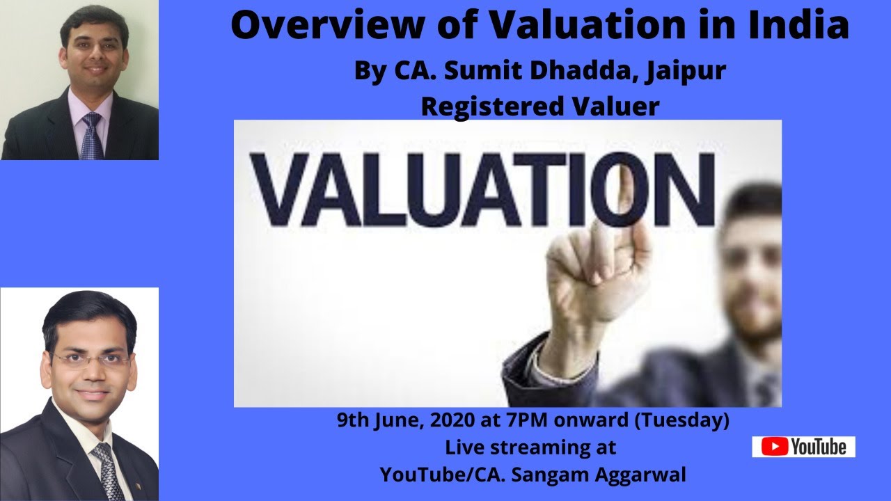 career in valuation in india by CA. Sumit Dhadda, Jaipur Registered Valuer