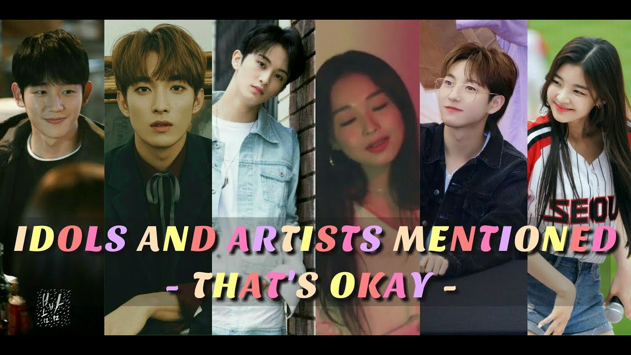 Idols and Artist mentioned 