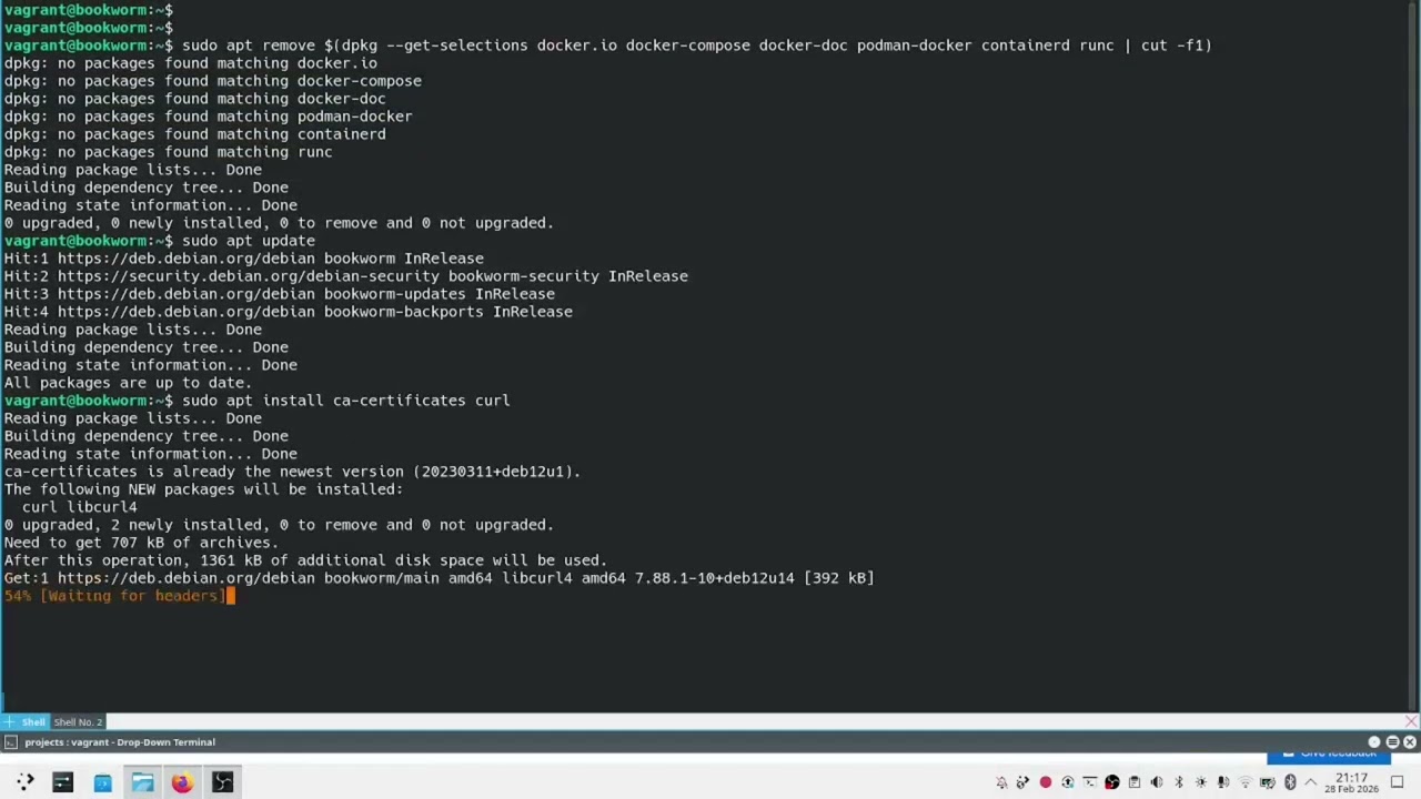 Як інсталювати Docker на  Debian через репозиторії?