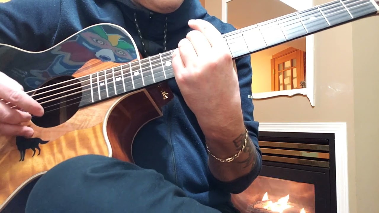 Luna Vista Wolf guitar