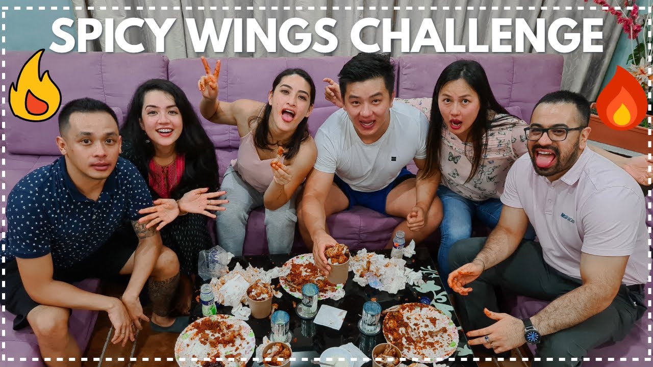 SPICY WINGS CHALLENGE || Eating WORLD'S HOTTEST CHILLI