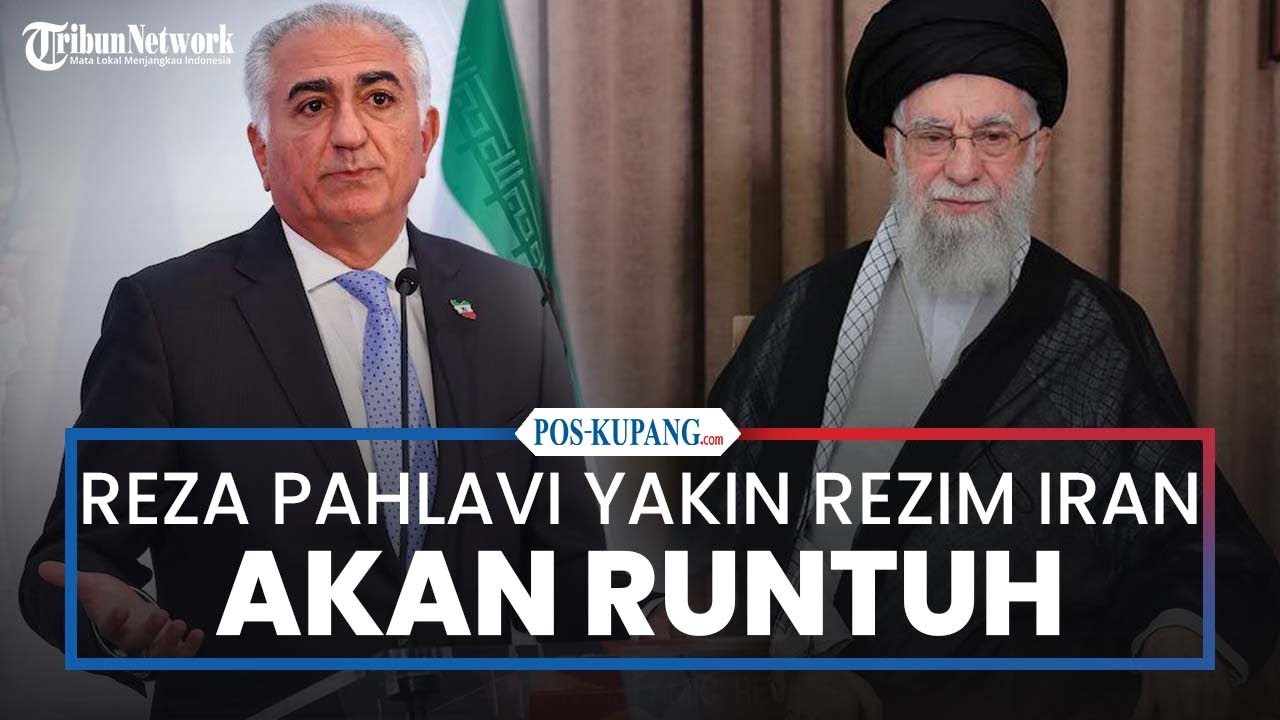 Reza Pahlavi Yakin Rezim Khamenei Runtuh Meski Trump Belum Cawe-Cawe