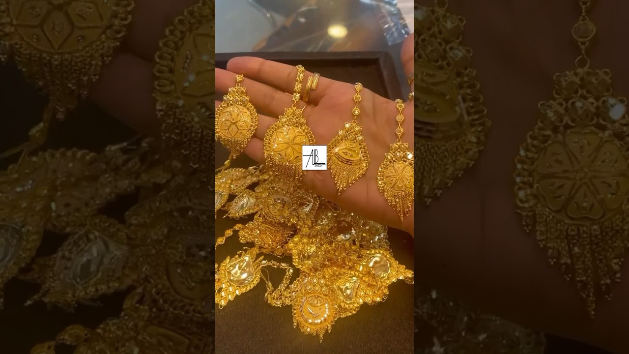 Gold Maang Tikka #lightweight #gold #tikka #kolkata #maangtikka #wedding #necklace #bridal