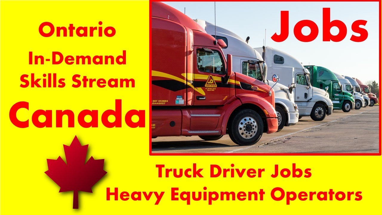 Truck Driver Jobs are In-Demand in Canada