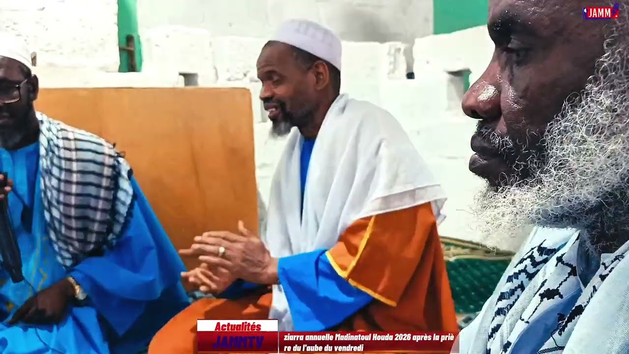Le wadjifa avec des milliers de pèlerins au ziarra Madinatoul Houda 2026 après la prière du l'aube