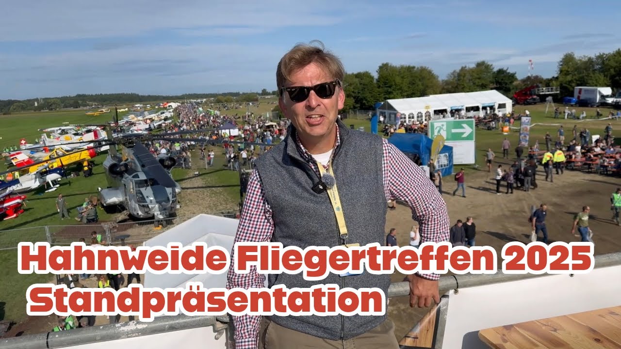 Авиасалон в Ханвайде 2025 — за линией полета