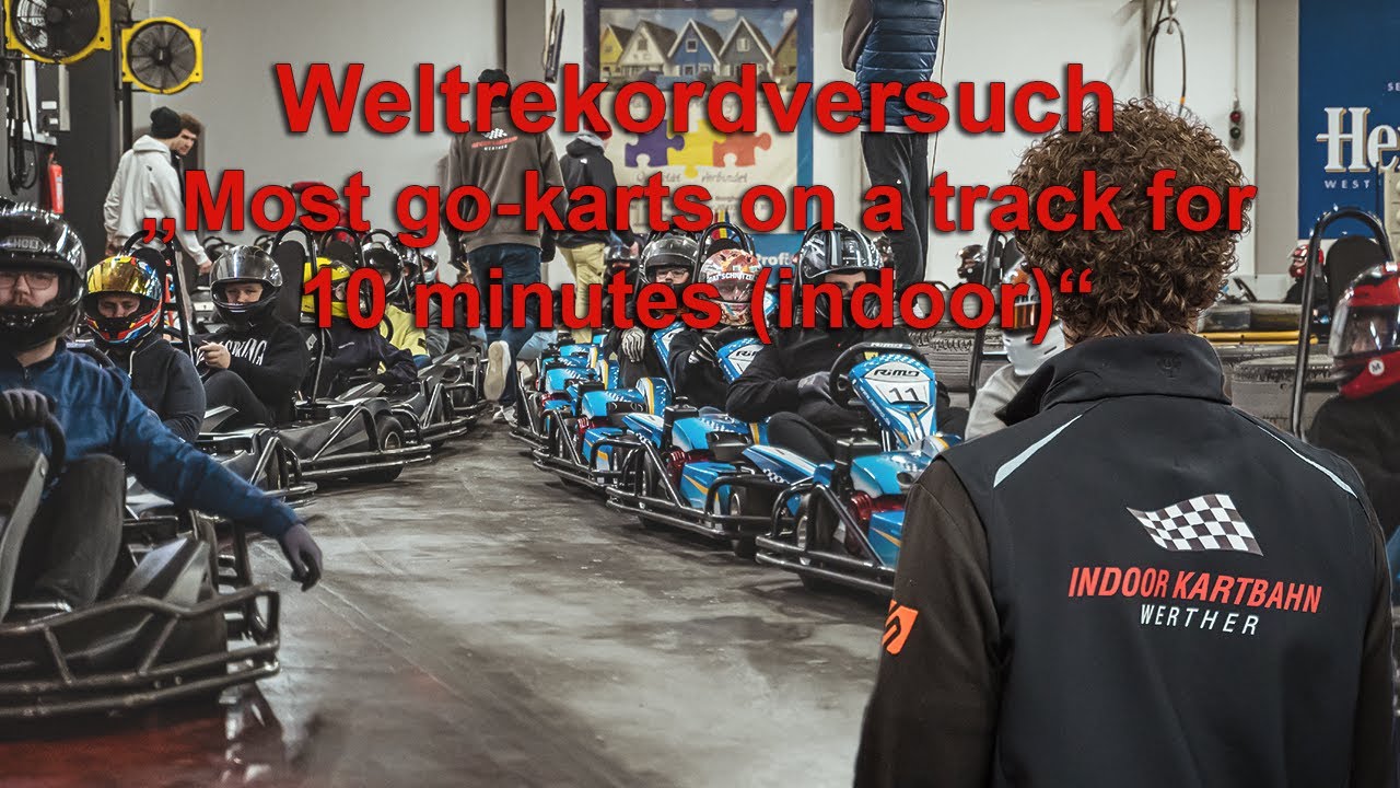 Werther - Weltrekordversuch auf der Kartbahn (06.01.2023)