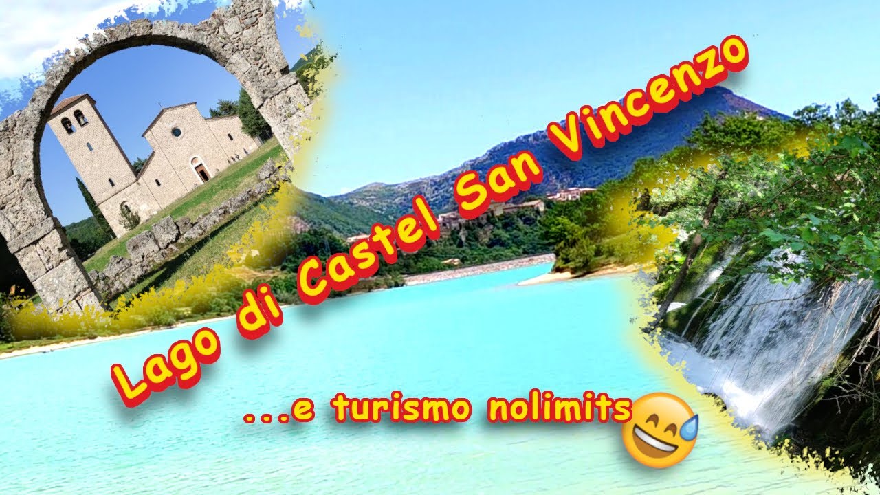 Lago di Castel San Vincenzo...e turismo nolimits 😅