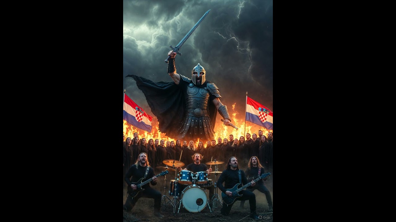 Croatian War Metal Anthem | Epska Domovinska Himna (Epic Battle Metal)