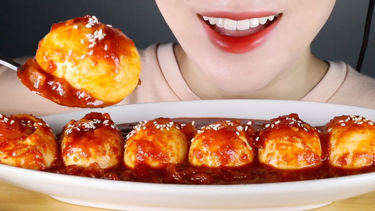ASMR Thank You For Your Support | Soft Boiled Egg Tteokbokki | Eating Sounds Mukbang