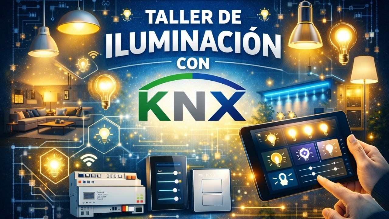 Taller online de iluminación KNX por Ing. Roberto Cueva