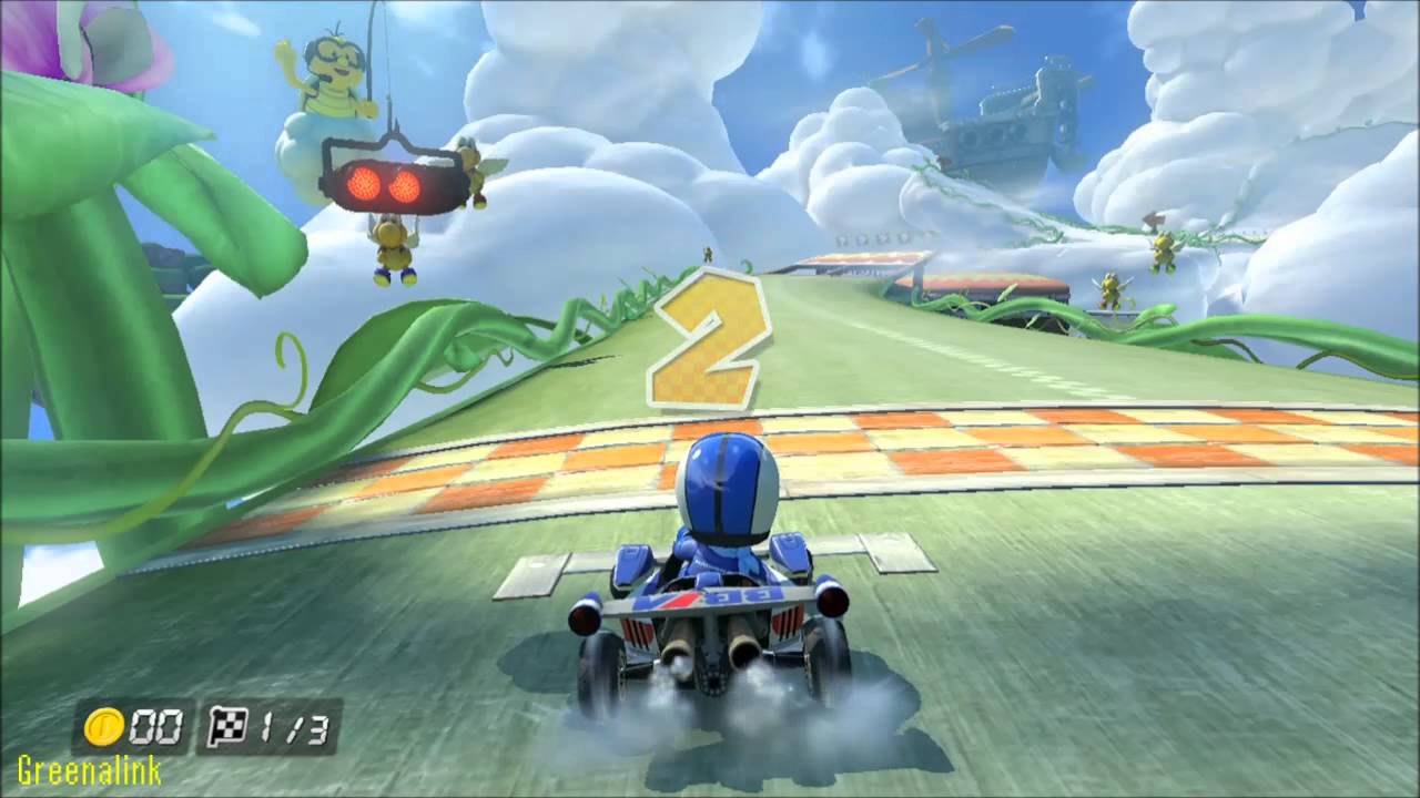 Mario Kart 8 All Cup Tour Mushroom Items Only speed run in 1:21:46