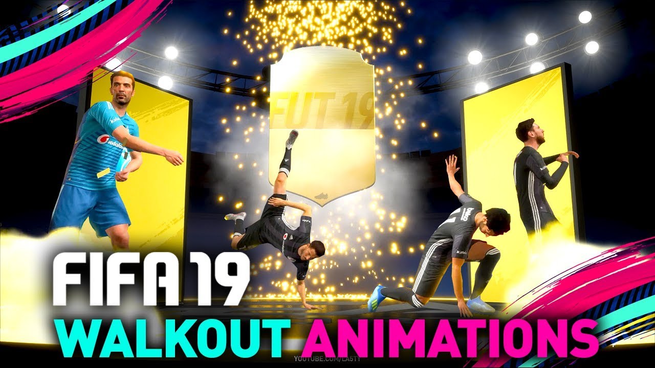 FUT 19 NEW PACK OPENING ANIMATION & BEST WALKOUT DANCES!