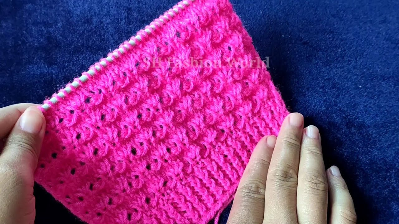 Easy knitting design by SH Fashion World