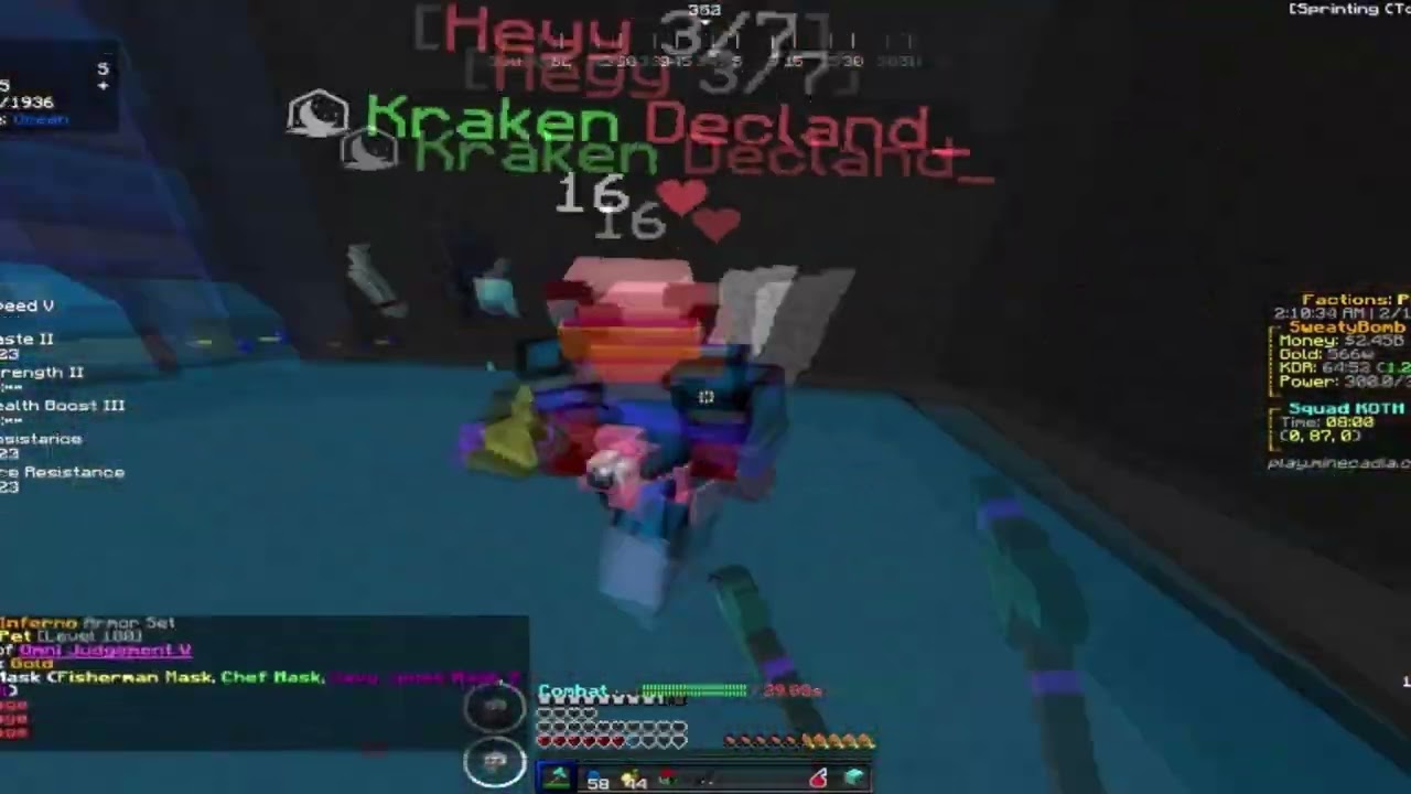 Evisceration of Minecadia.