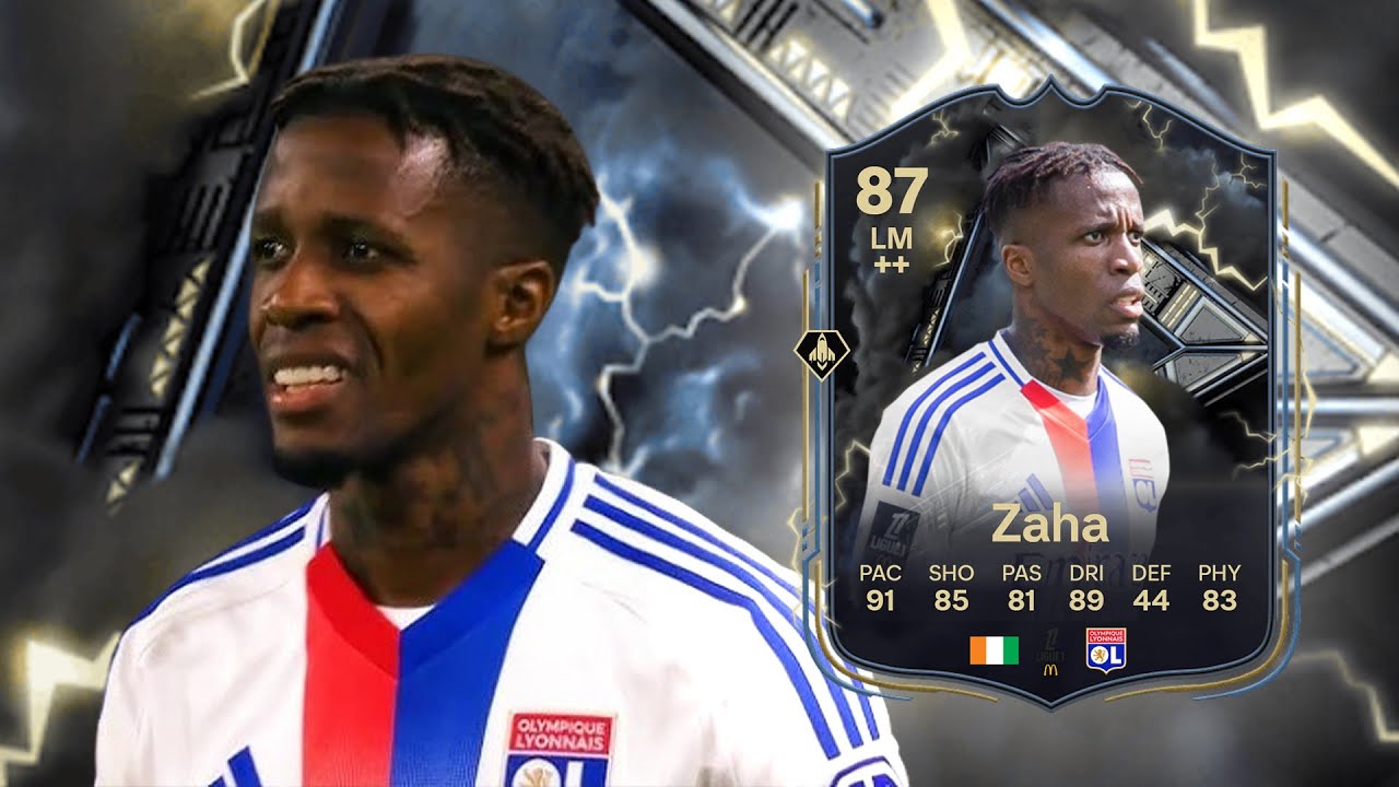 87 Thunderstruck SBC Zaha⭐ FC 25 Player Review!