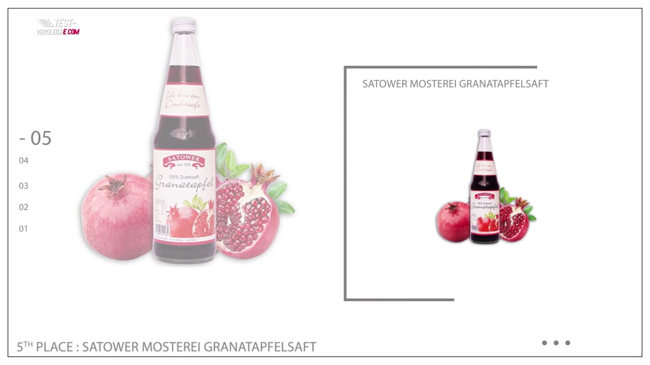 Granatapfelsaft die besten im Vergleich &ndash; Test & Vergleich Granatapfelsaft Bestseller