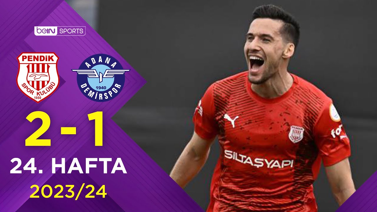 Siltaş Yapı Pendikspor (2-1) Adana Demirspor | 24. Hafta - Trendyol Süper Lig 2023/2024