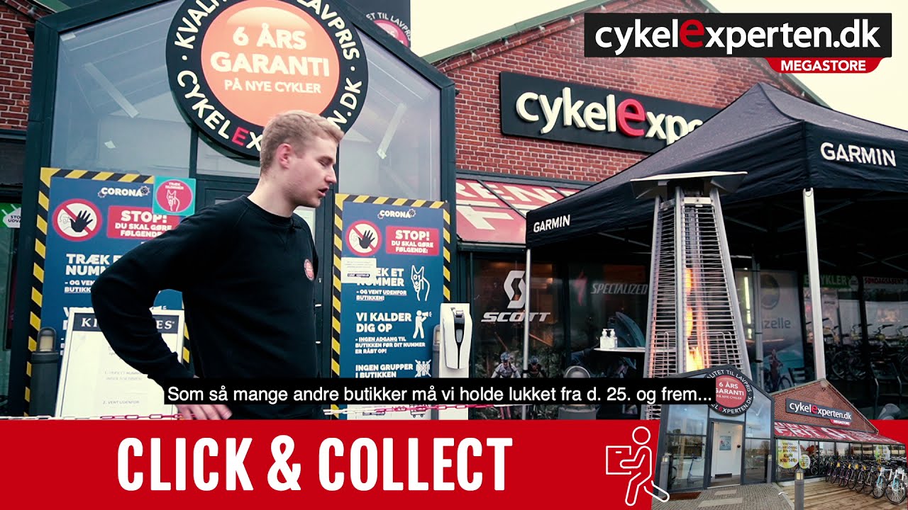 Click&Collect hos Cykelexperten.dk!