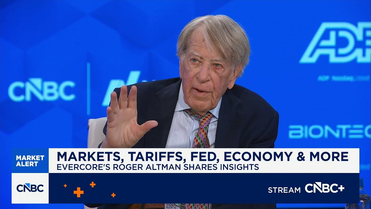 Evercore's Roger Altman: The economic outlook is good, but the K-shaped economy remains