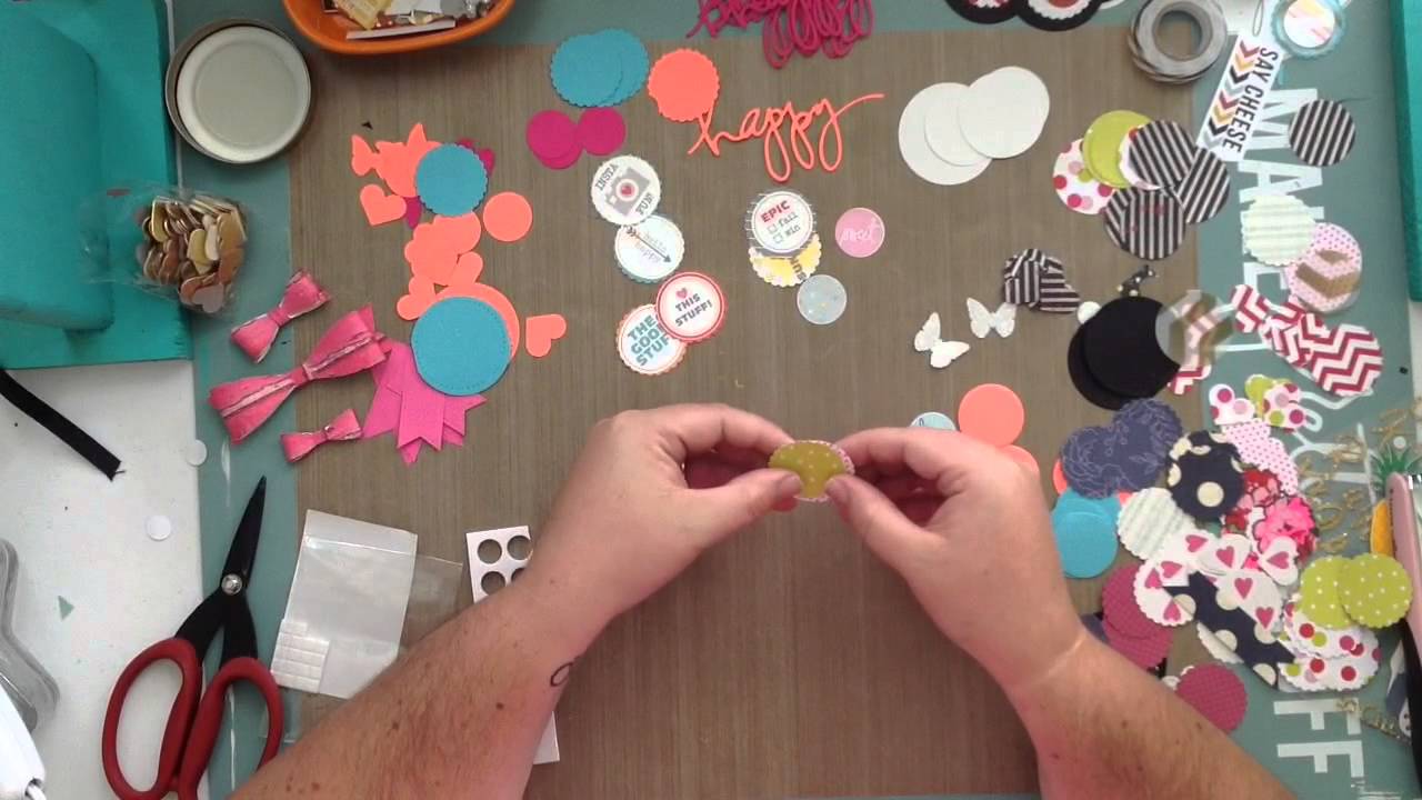 DIY scrapbooking Embellishments