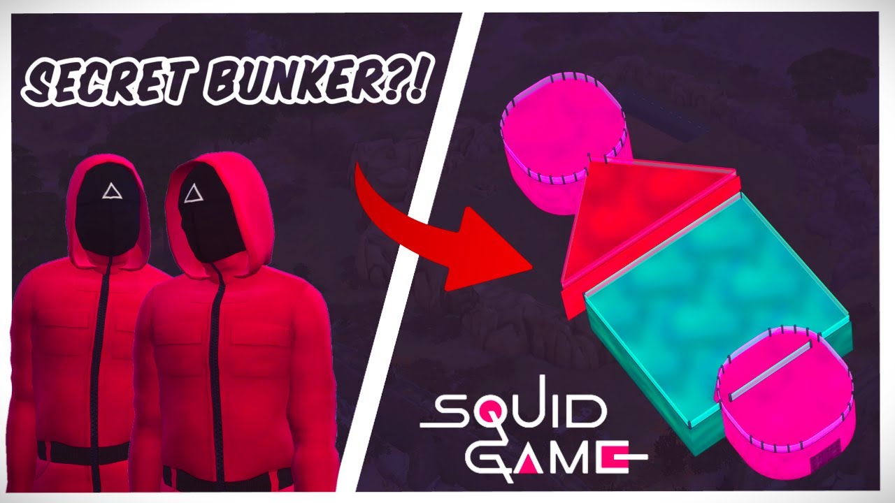 SQUID GAME SECRET BUNKER in the sims 4🔺🔴 | part 1