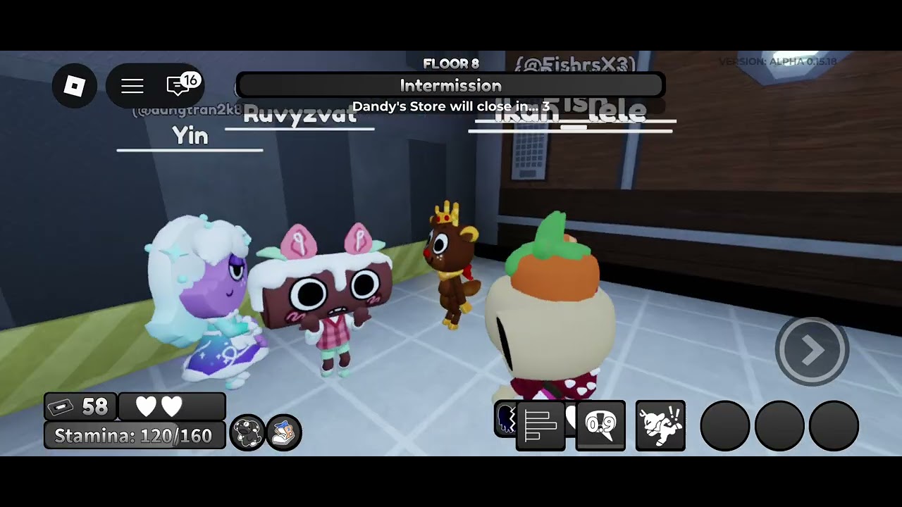 playing dandy world!