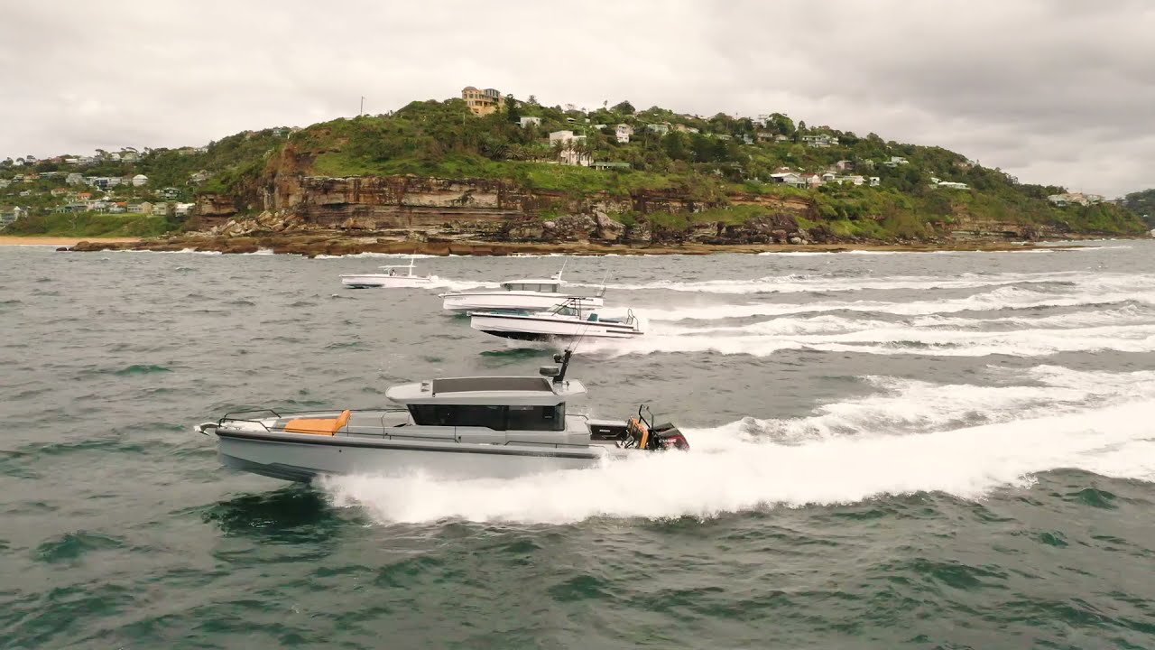Axopar Range Offshore ft BRABUS Shadow 900