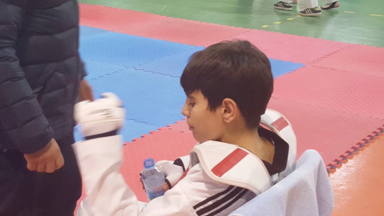 m talha  2018   anadolu yıldızlar konya elemesi 41 kg yarı final maçı kırmızı köşe