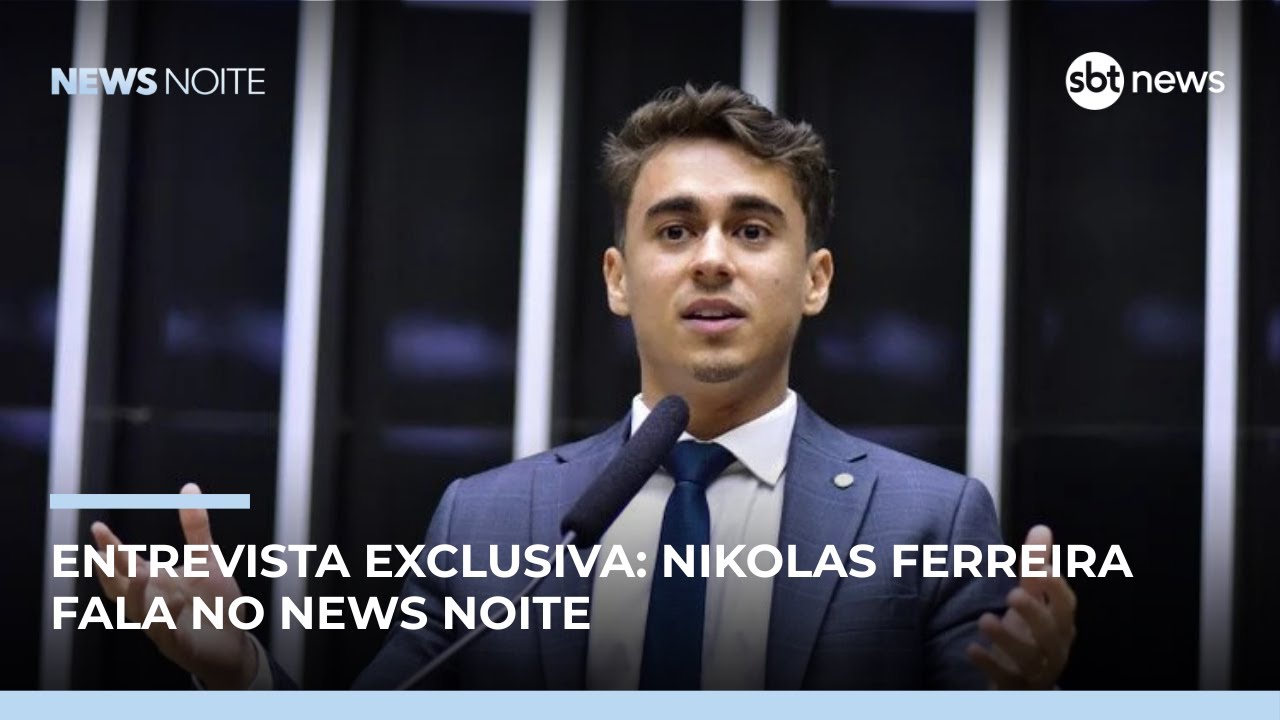 'O poder está desbalanceado': confira entrevista exclusiva com Nikolas Ferreira | #NewsNoite