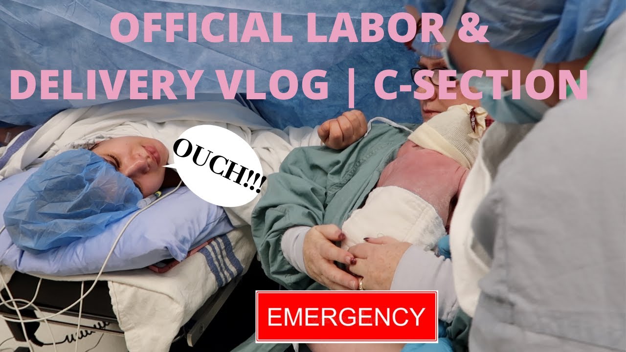 OFFICIAL LABOR & DELIVERY!!! | EMERGENCY C-SECTION | 38 WEEKS PREGNANT