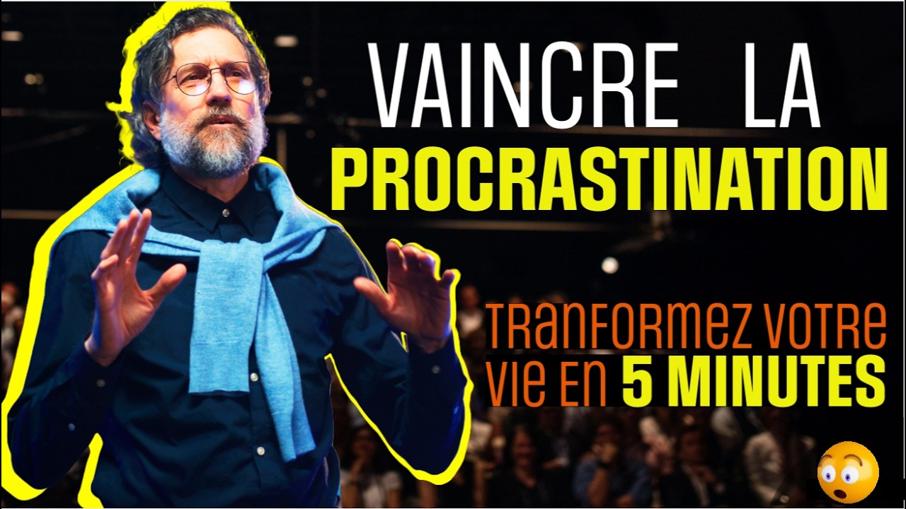 Comment VAINCRE la #PROCRASTINATION en 5 MINUTES: 5 Strat&eacute;gies Qui Fonctionnent ! | #productivit&eacute;