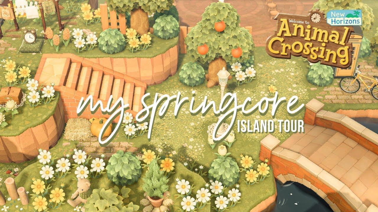 Прогулка по моему завершенному острову Спрингкор! // Animal Crossing New Horizons