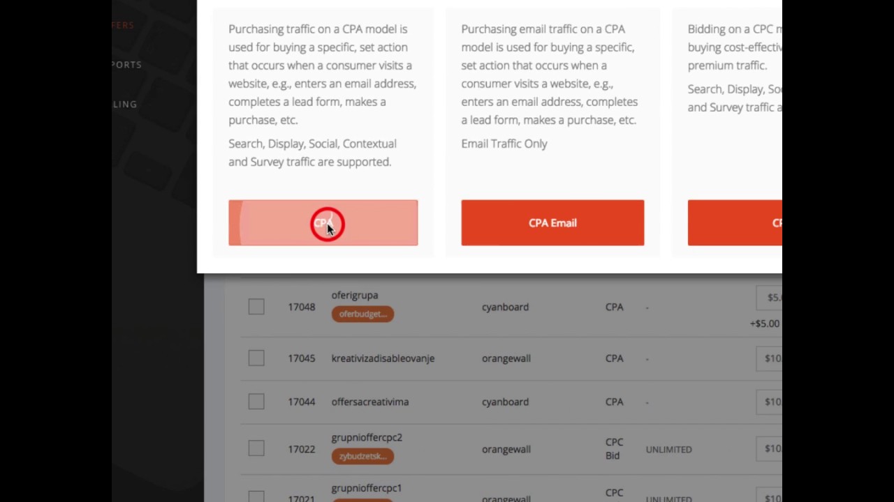 Clickbooth: Advertiser UI - Brand Name