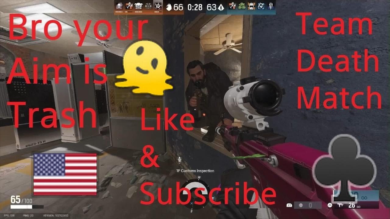 R6 Bro your aim is trash TDM Full Match