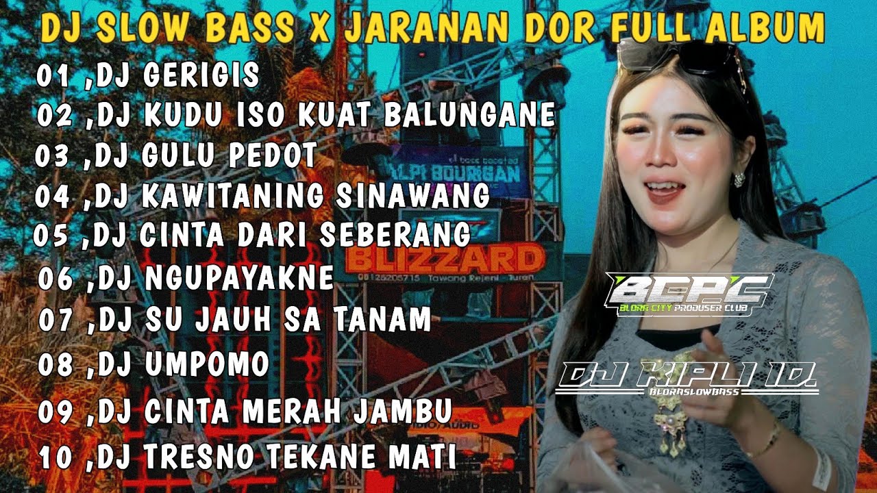 DJ GERIGIS X KUDU ISO KUAT BALUNGANE || SLOW BASS JARANAN DOR FULL ALBUM VIRAL TIKTOK 2025 •DJ KIPLI