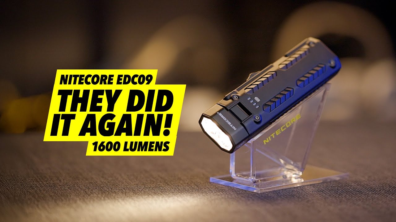 Это трудно превзойти — Nitecore EDC09