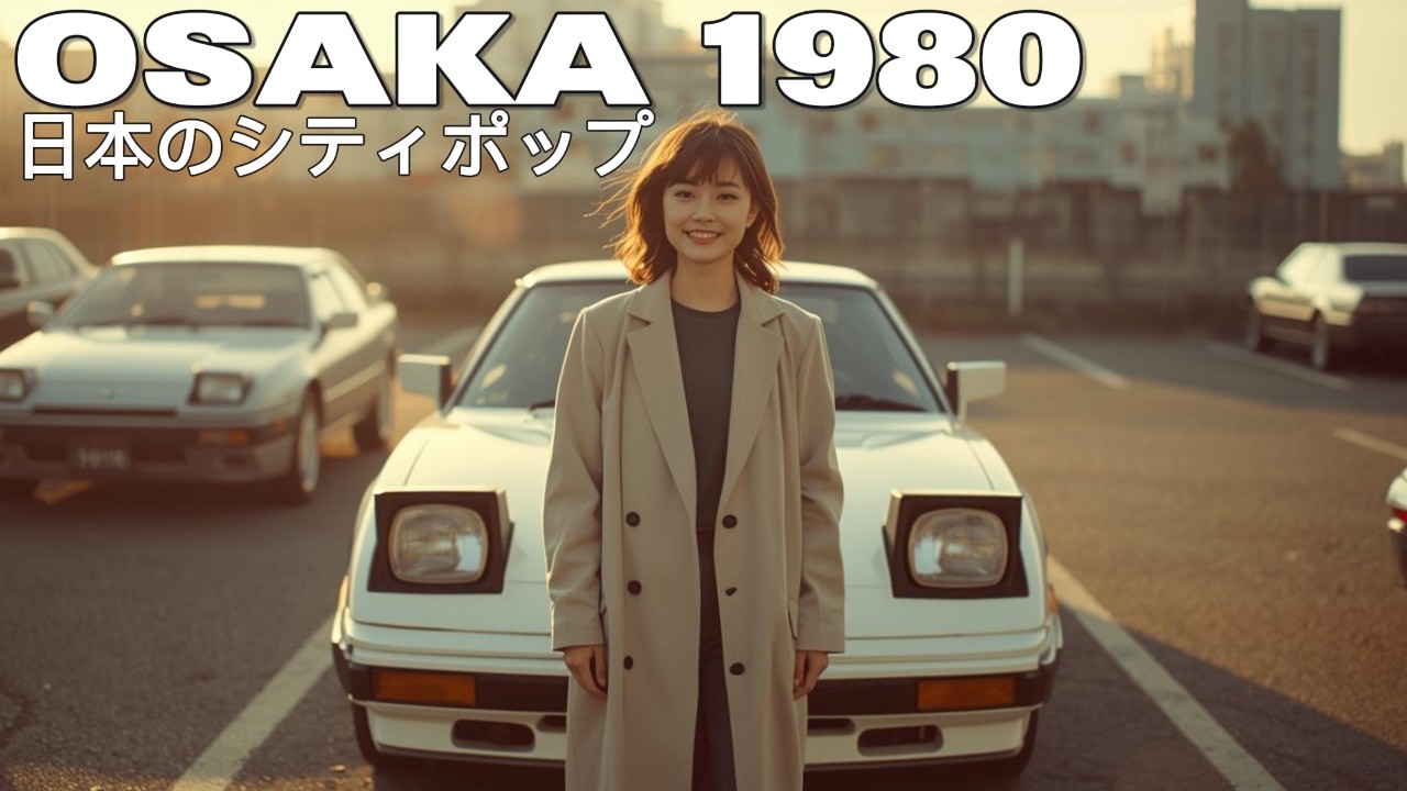 Osaka 1980 🇯🇵 日本のシティポップ | 80s Retro Street Vibes