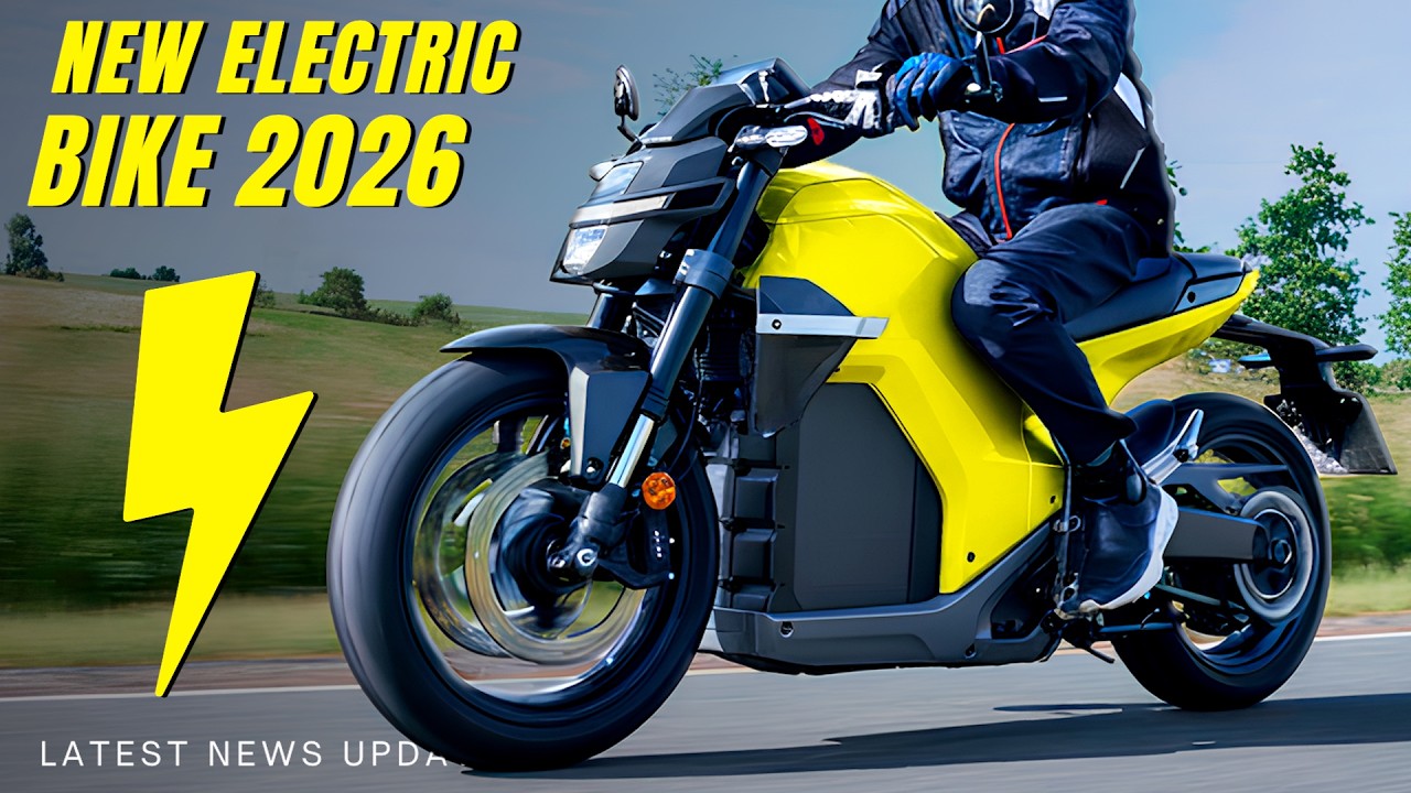 Горячие новости о будущих электромотоциклах: дебюты и слухи о eBike в 2026 году